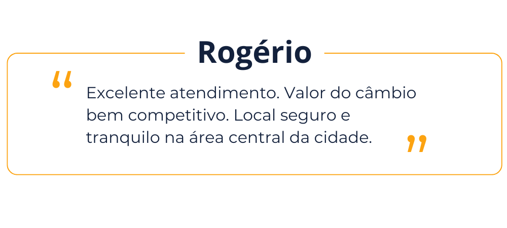 Avaliação Cliente - Rogério